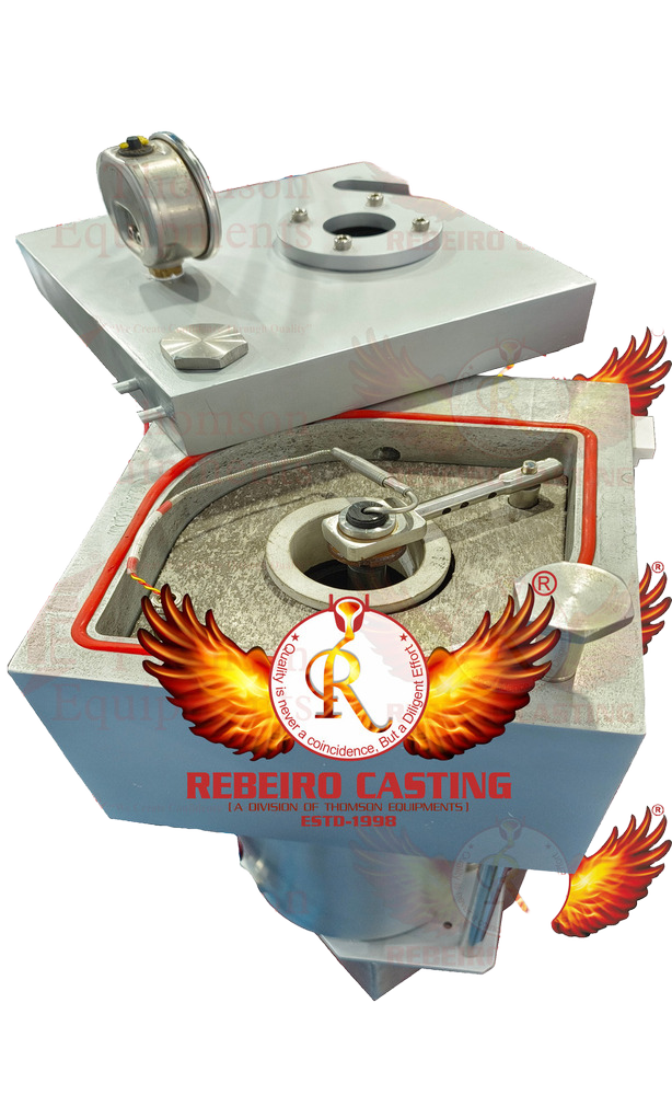 VACUUM INDUCTION TURBO-PRESSURE TABLE TOP CASTING MACHINE