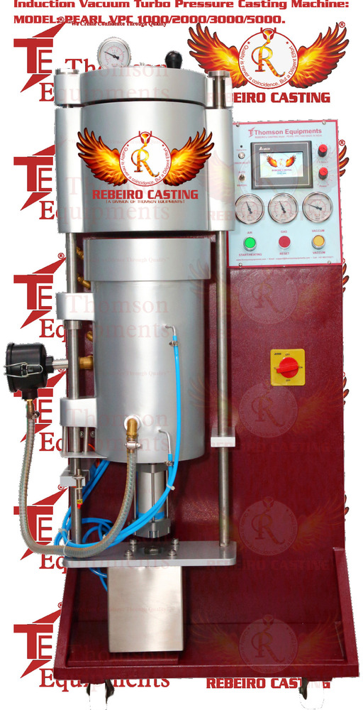 VACCUM INDUCTION TURBO-PRESSURE CASTING MACHINE