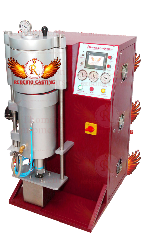 VACCUM INDUCTION TURBO-PRESSURE CASTING MACHINE