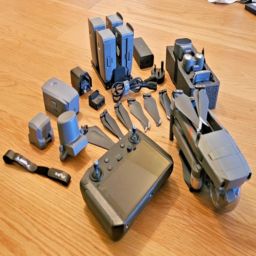 Dji Mavic 2 Enterprise Advanced Thermal Rtk + Smart Rc + 5 Bats + Extras!