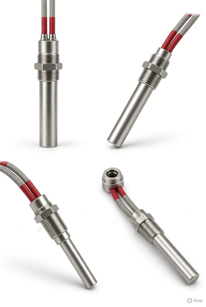 Cartridge Heaters - Color: Silver
