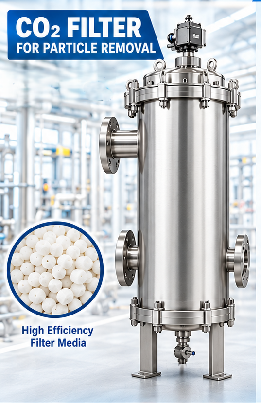 CO2 Particle Removal Filter