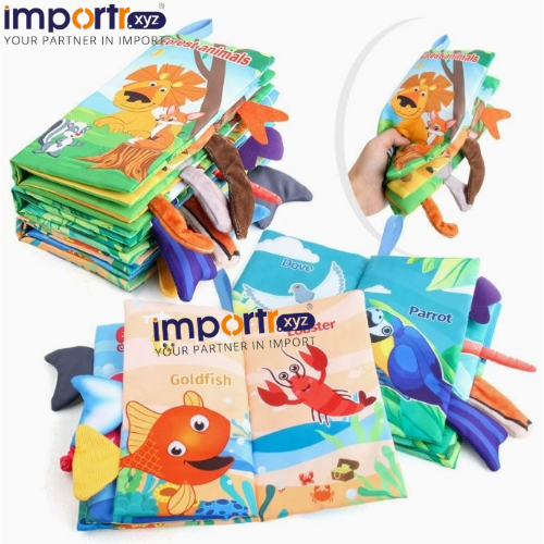 Children'S Pop-Up Cloth Book - Age Group: 3+