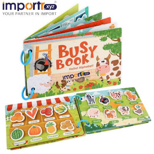 Preschool Kindergarten Learning Busy Book