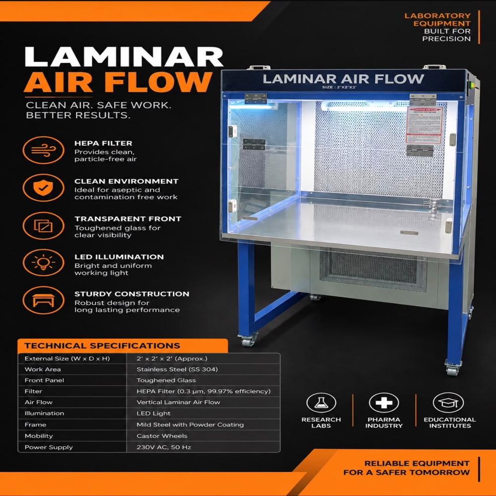 Laminar Air Flow Chamber