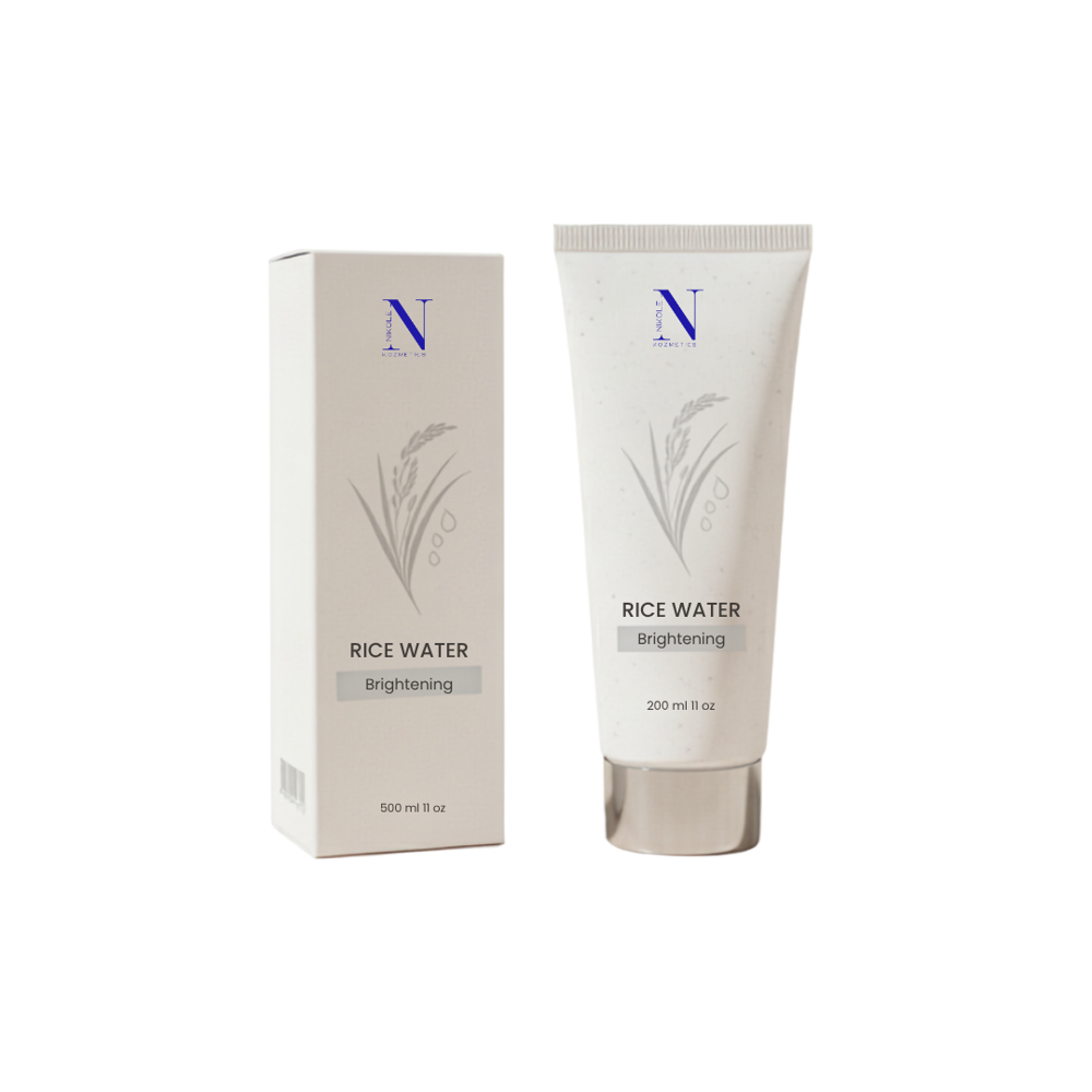 Rice Water Brightening Face Scrub - Attributes: Smudge Proof