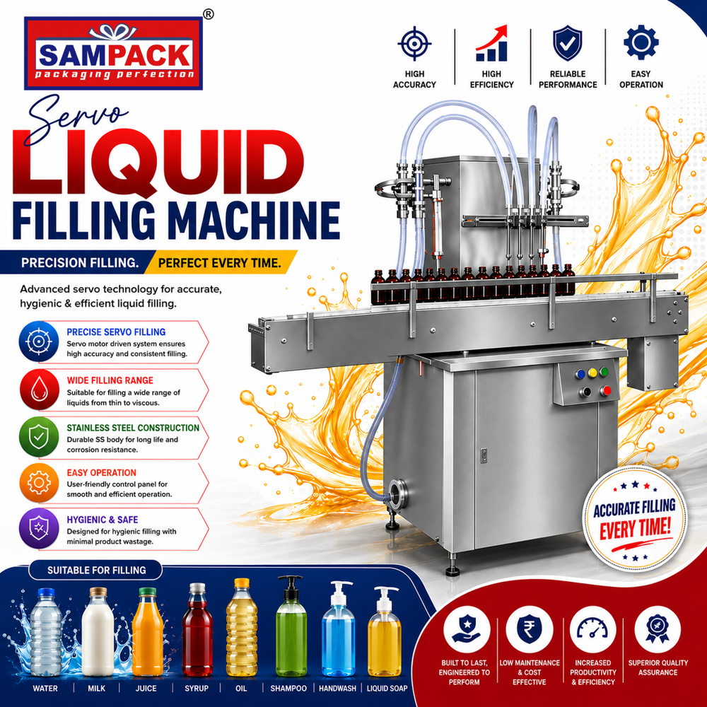 Servo Liquid Filling Machine