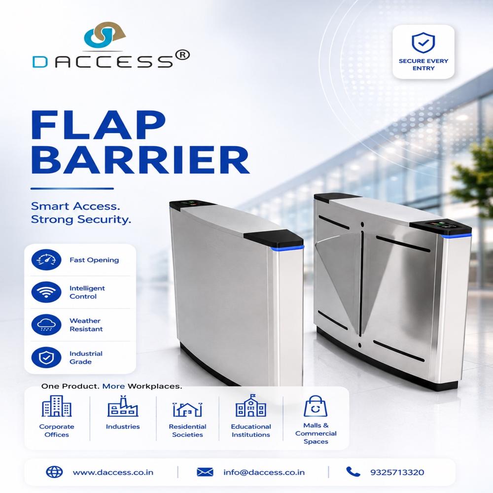 Flap Barrier System - Height: 980 Millimeter (Mm)