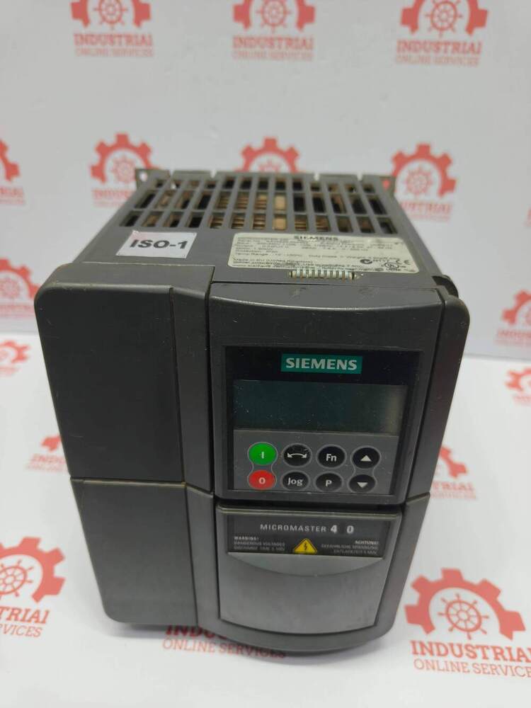 SIEMENS 6SE6440-2UC21-5BA1 1.5 kW (2.0 hp) Variable Frequency Drive (VFD)