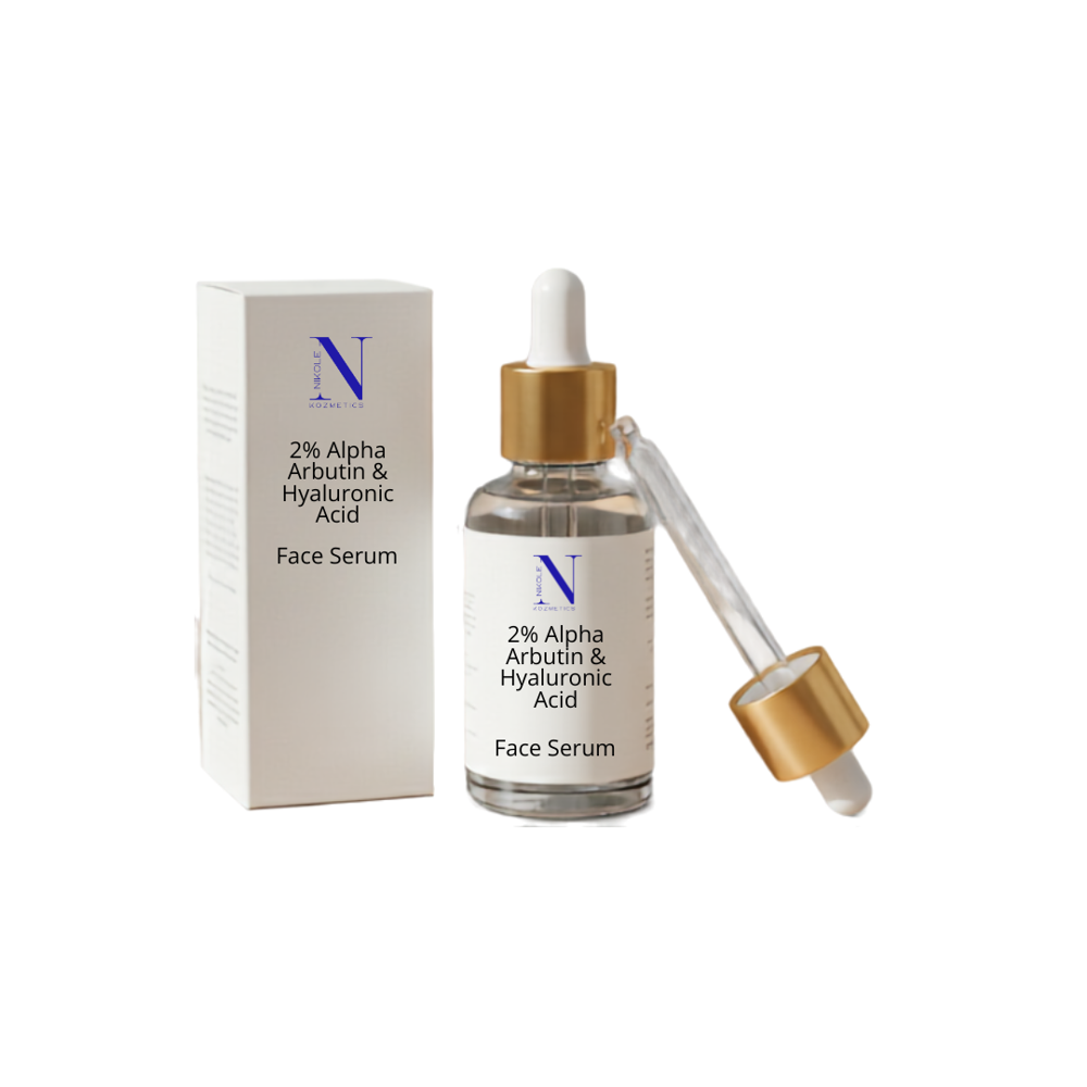 Alpha Arbutin & Hyaluronic Acid Face Serum - Color Code: -