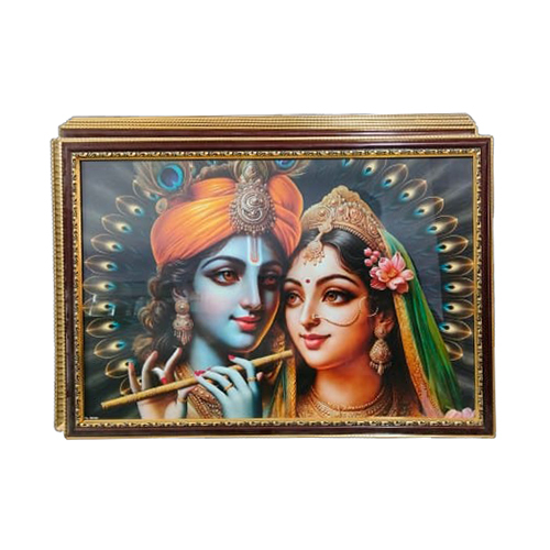 12x18inch Radha Krishna Painting
