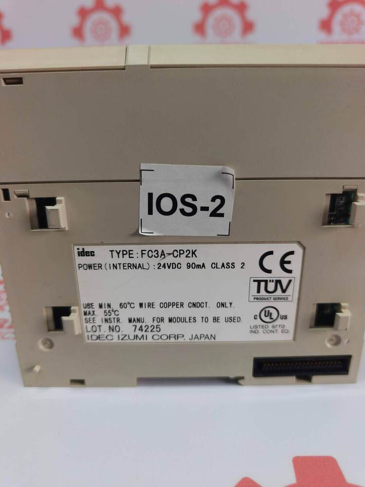 IDEC FC3A-CP2K CPU Module OpenNet Controller (ONC) Series of Programmable Logic Controllers (PLCs)