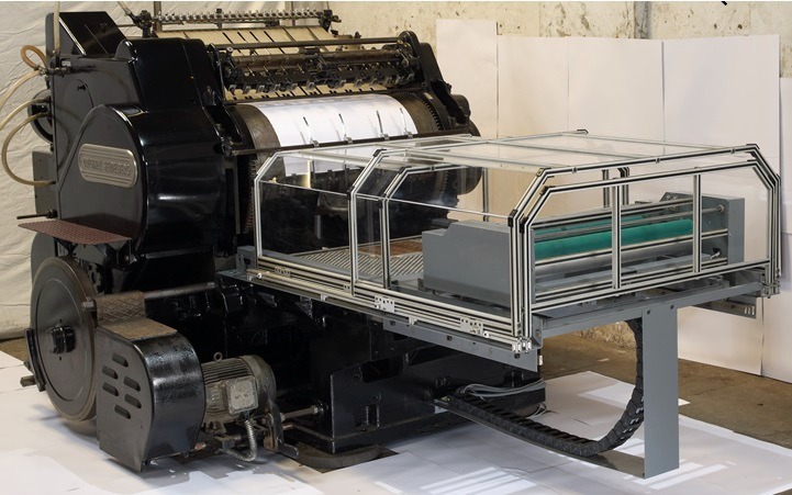 Heidelberg Platen Hot Foil Attachment