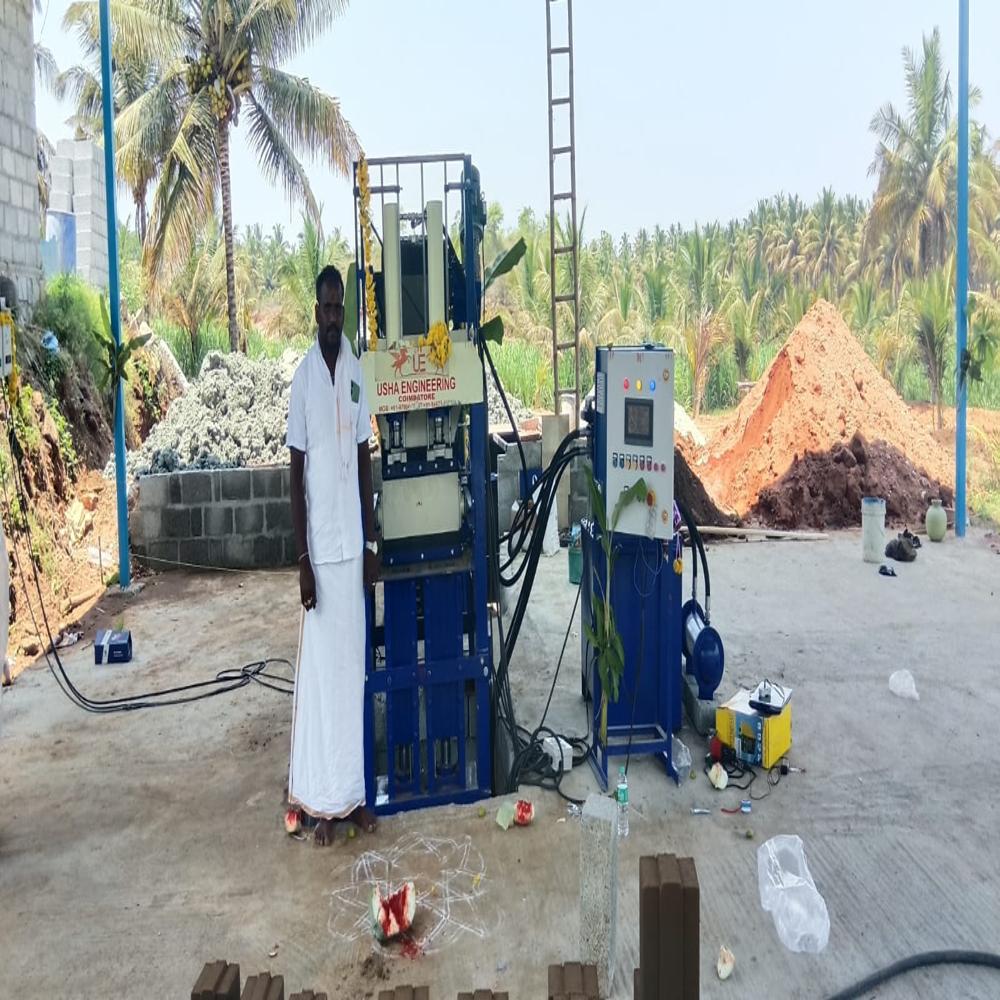 Mud Block Making Machine - Capacity: 1000 Pcs/hr