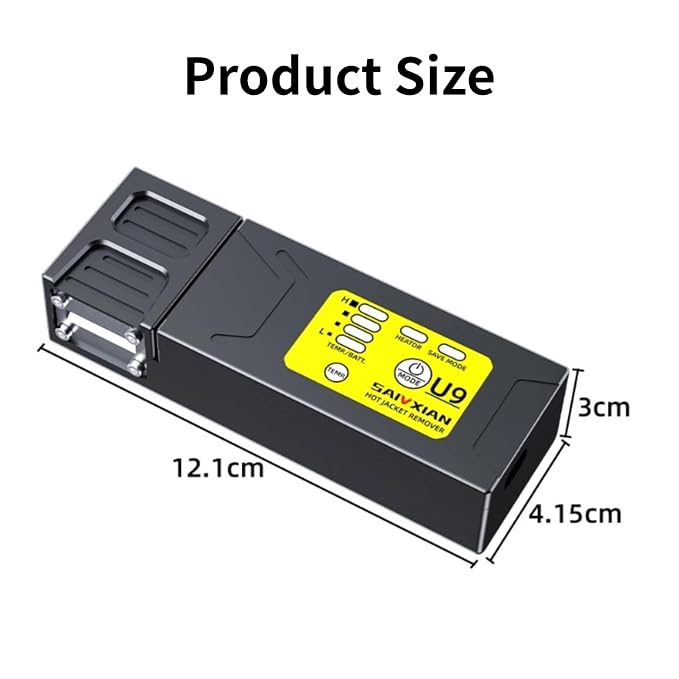 Fiber Optic Hot Stripping Piles thermal stripper