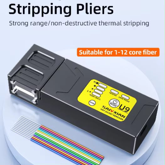 Fiber Optic Hot Stripping Piles thermal stripper