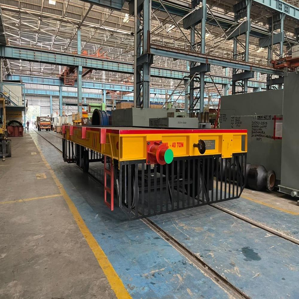 Mild Steel Battery Operated Platform Trolley