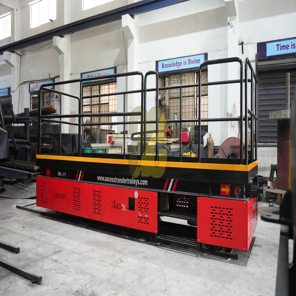 Mild Steel Battery Operated Platform Trolley