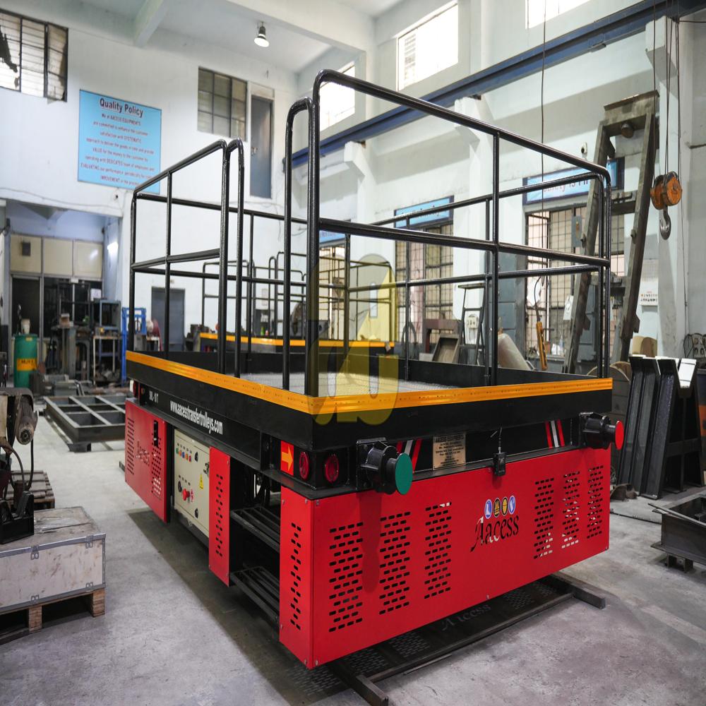 Mild Steel Battery Operated Platform Trolley