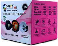 Charze Deep Cob With Reflector - Color: Rose Gold