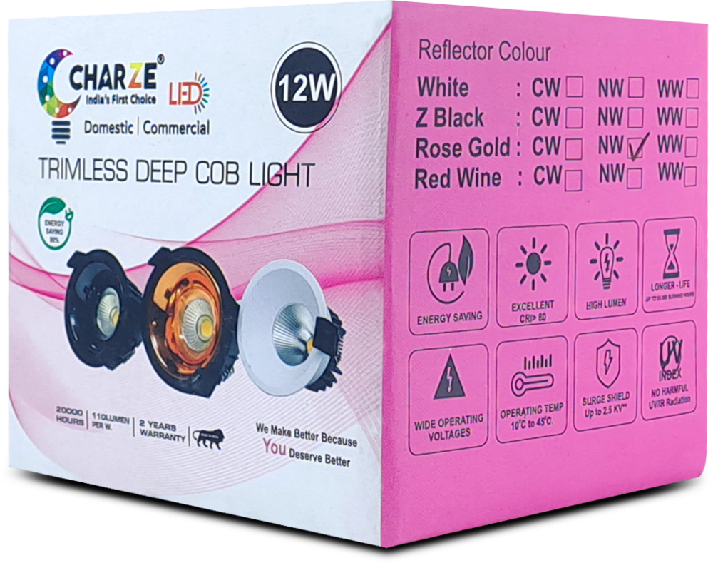 CHARZE DEEP COB WITH REFLECTOR