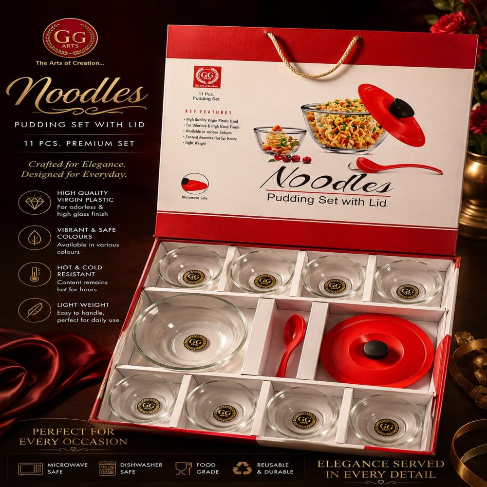 Elegant Pudding Set - Capacity: 1.5 2 Litres For The Main Serving Bowl; Small Bowls Are Approximately 150 200 Ml Each. Ltr