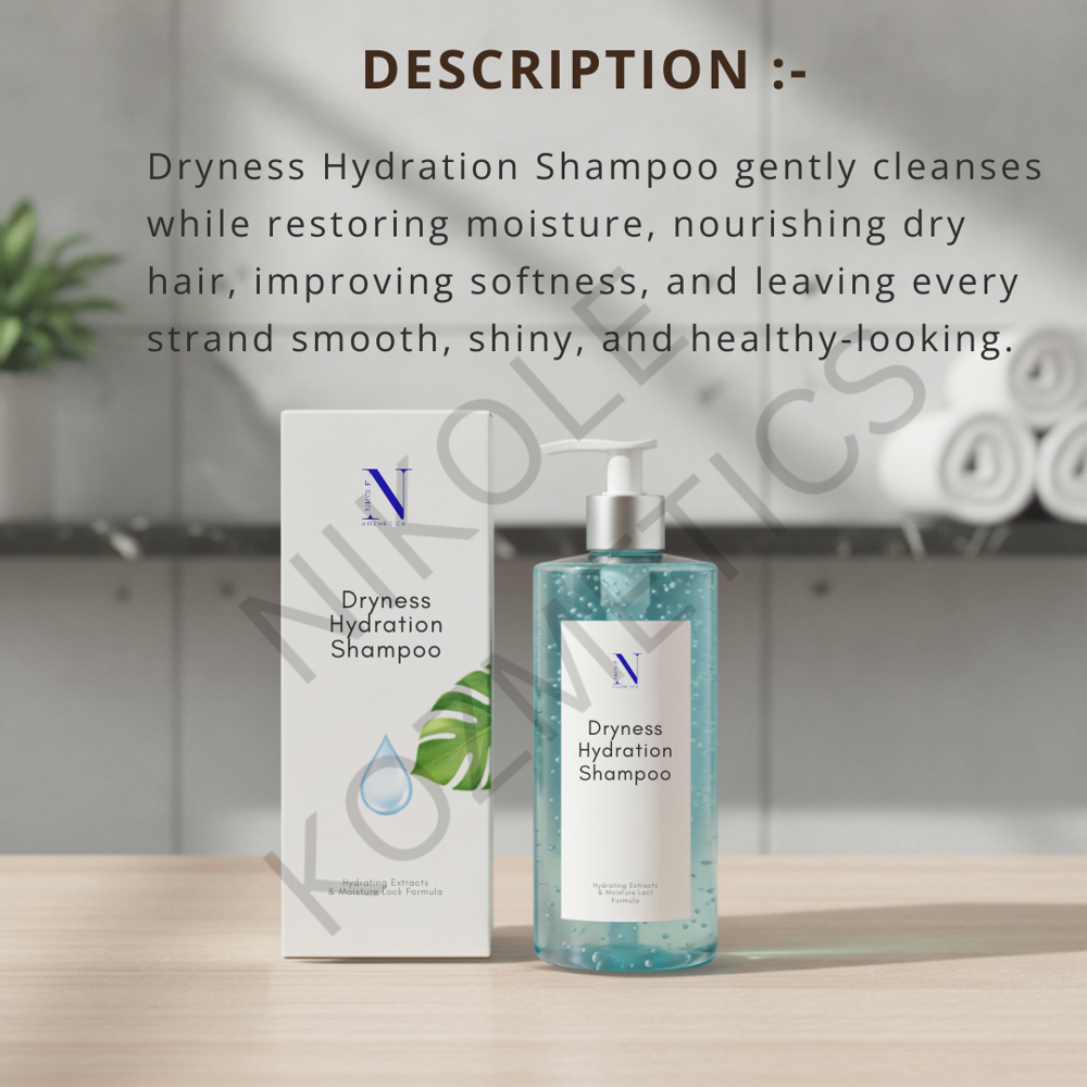 Dryness Hydration Shampoo - Age Group: Adults