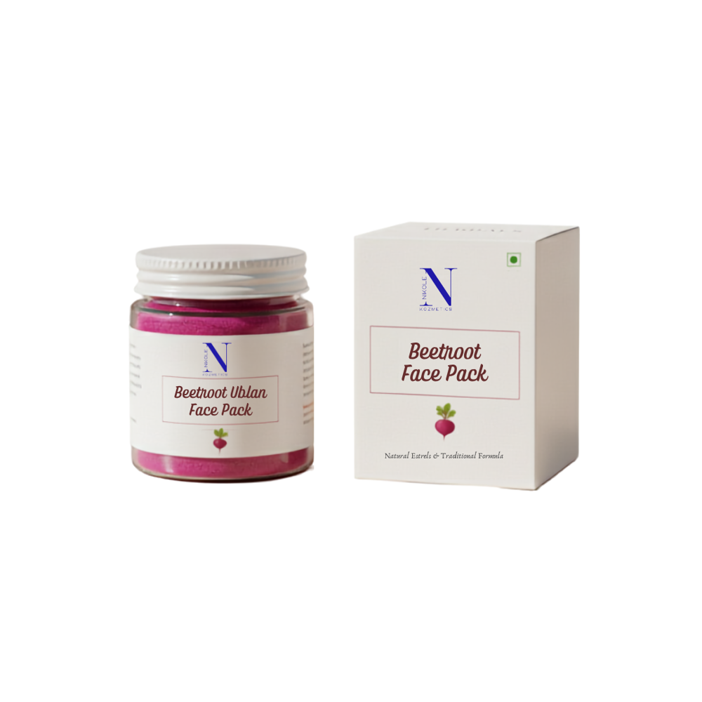 Beetroot Ubtan Face Pack - Attributes: Smudge Proof