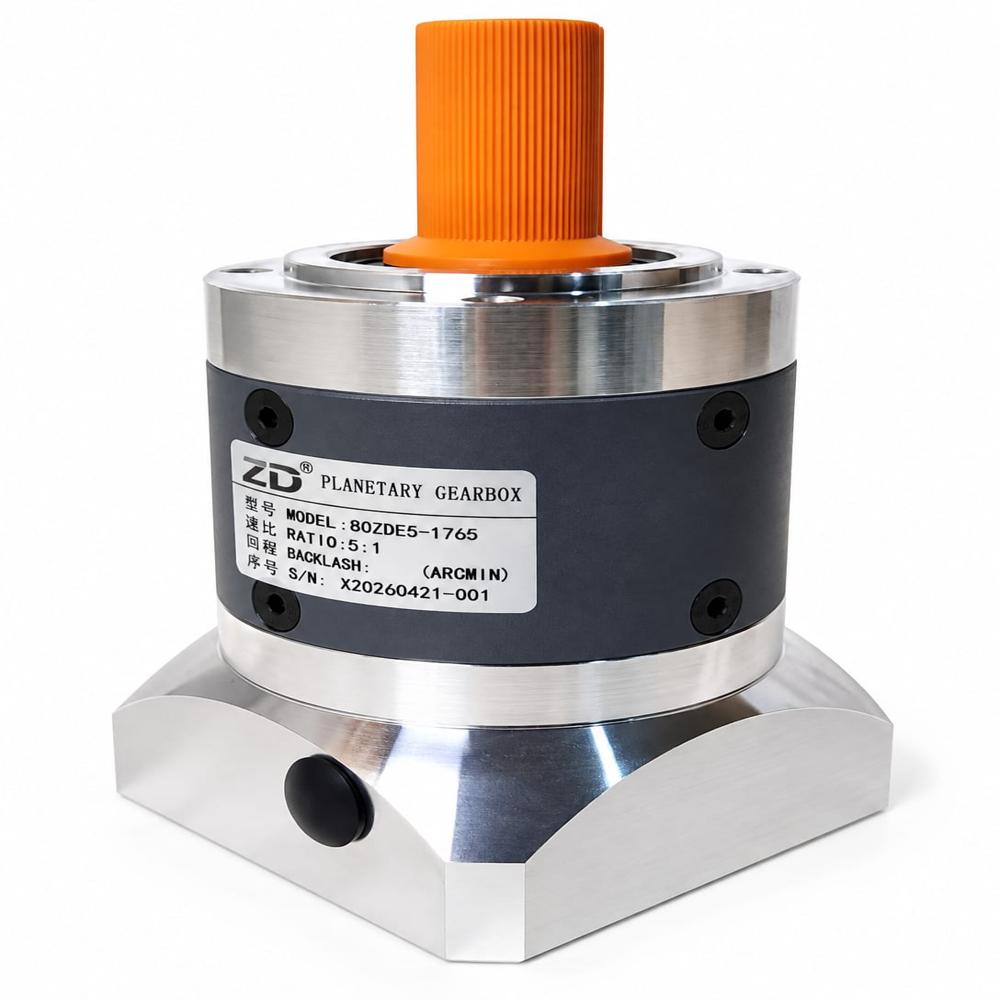ZD Planetary Gearbox 80ZDE5-1765, 5:1 Ratio Servo Gearbox
