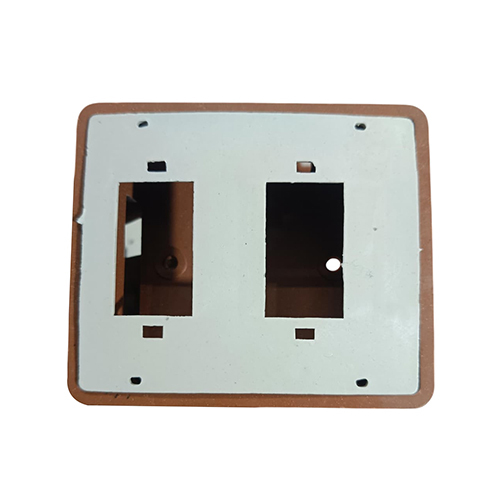 4x4inch 2 Way Brown PVC Switch Board
