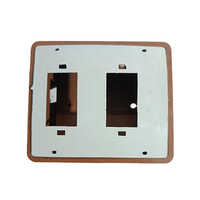 4x4inch 2 Way Brown PVC Switch Board