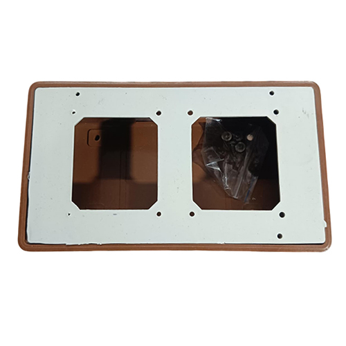 4x7inch Brown Pvc Switch Board