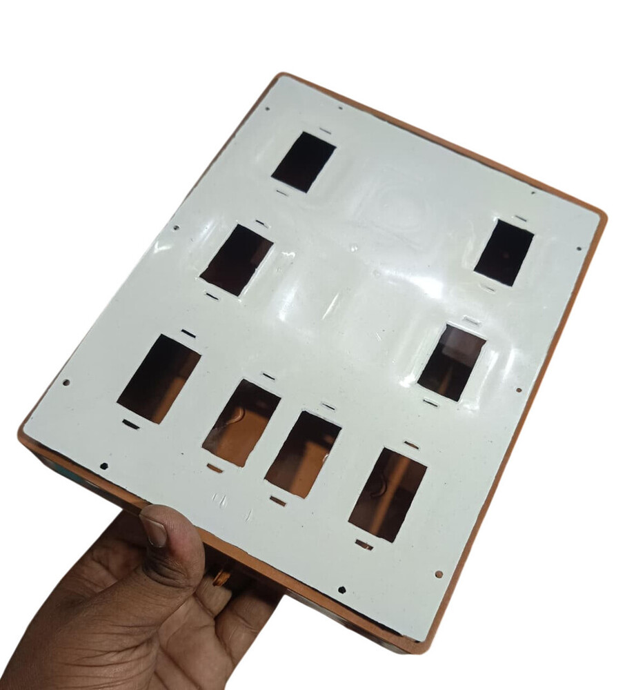 8x10inch Brown Pvc Switch Board