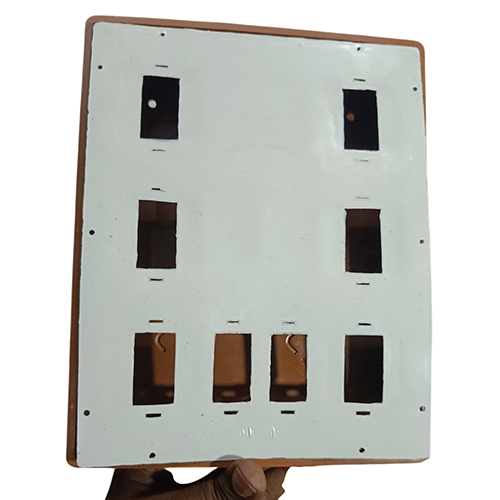 8x10inch Brown Pvc Switch Board