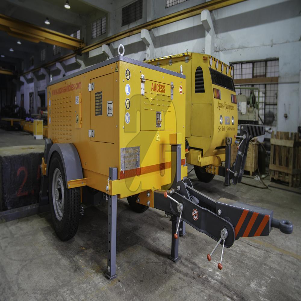 100 Kn Cable Pulling Capstan Winch - Capacity: 10 Ton Ton