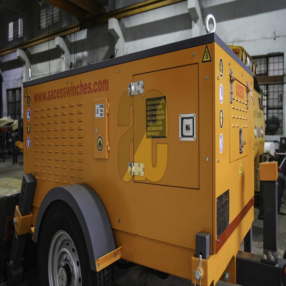 Cable Pulling Capstan Winch 50 Kn - Capacity: 5 Ton Ton
