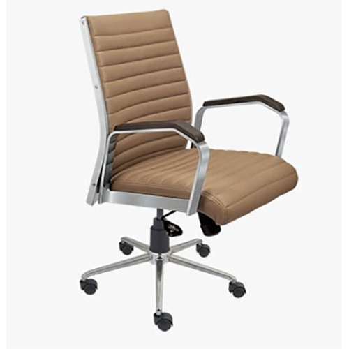 Steel Base Latherette Executive Chair