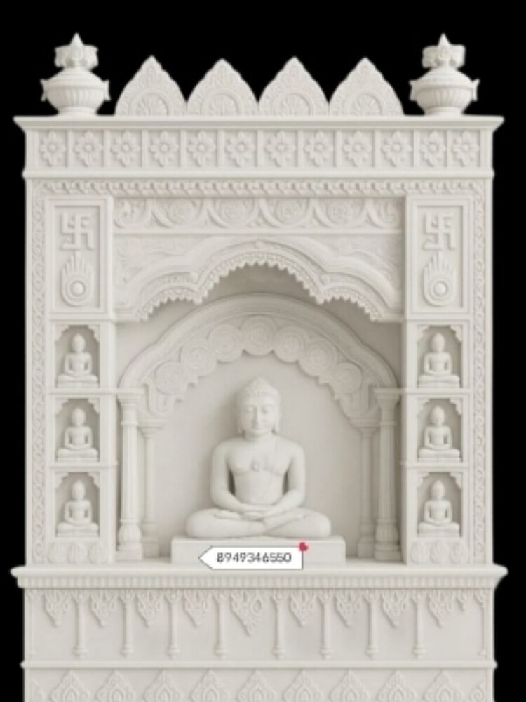 Jain Marble Temple - Color: White