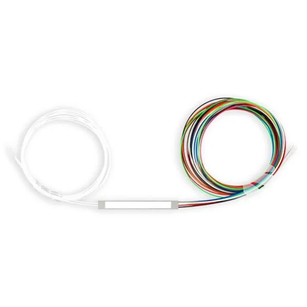 Fiber Optic Plc Splitter 2x8 - Dimension (L*w*h): 2.36x0.28x0.16 Inch (In)