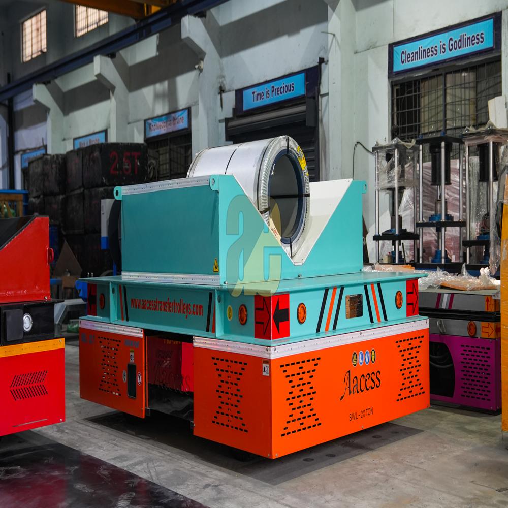 Battery Operated Rail Transfer Trolley