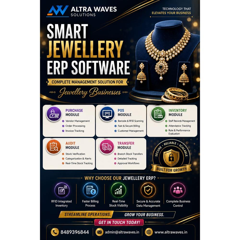 Jewellery ERP Software