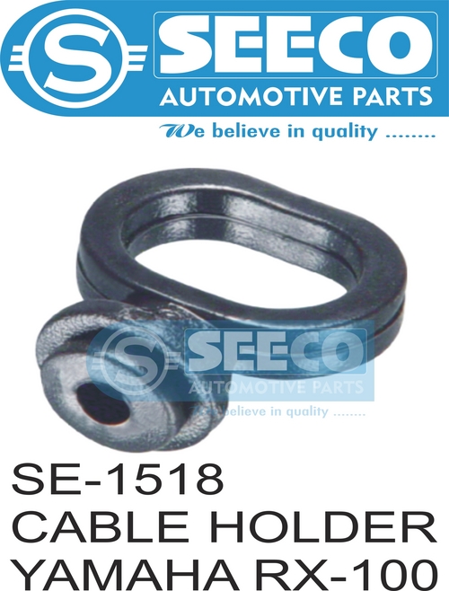 Cableholder - Rubber, 3-8 Millimeter Thickness | Durable, Black, Weighs 18.1 Grams, Reliable for Automotive Applications