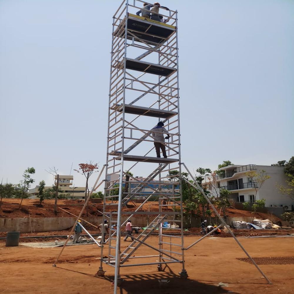 Aluminium Scaffolding - Diameter: 50 Millimeter (Mm)