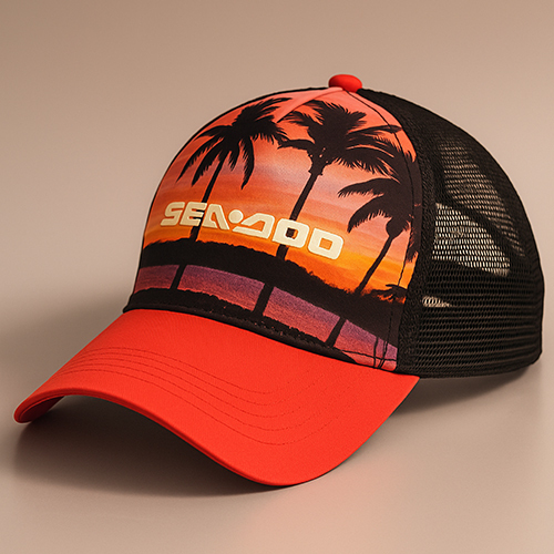 Hwh-9760 Printed Headwear Caps - Age Group: Adults / Teens