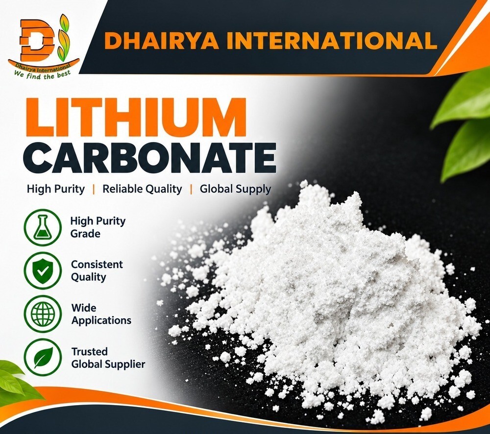 Lithium Carbonate - Cas No: 554-13-2