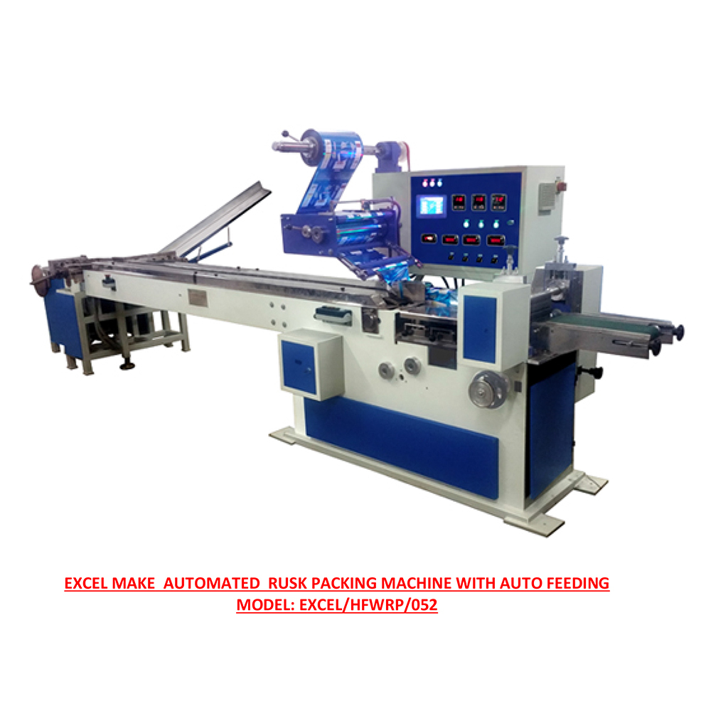 Excel HFWRP 052 Automated Rusk Packing Machine