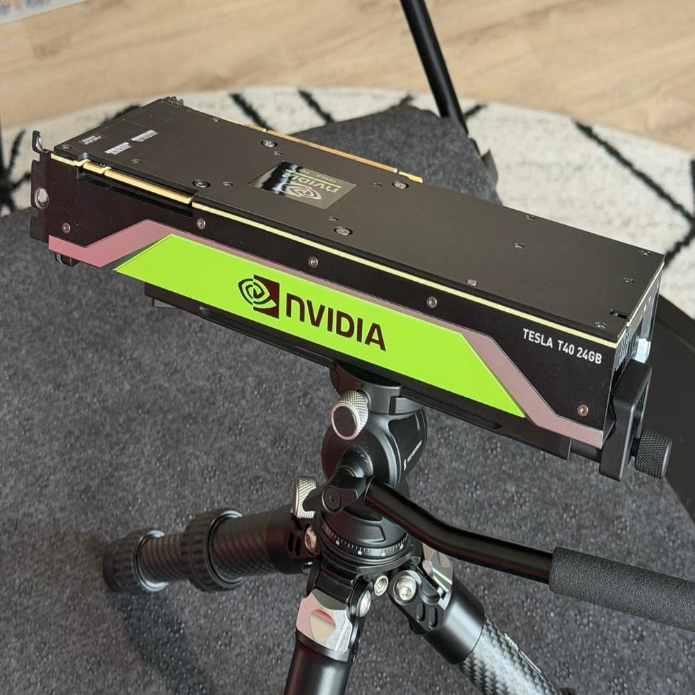 NVIDIA Tesla T40 24GB GDDR6 Turing PCIe GPU Accelerator AI LLM Inference Tested