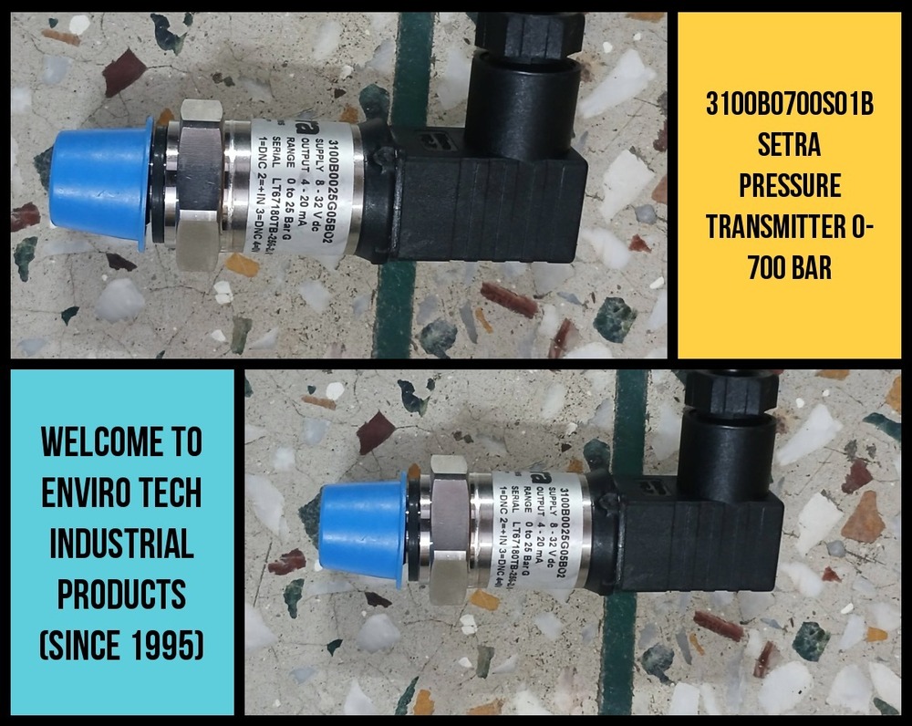 3100B0700S01B Setra Pressure Transmitter 0-700 Bar