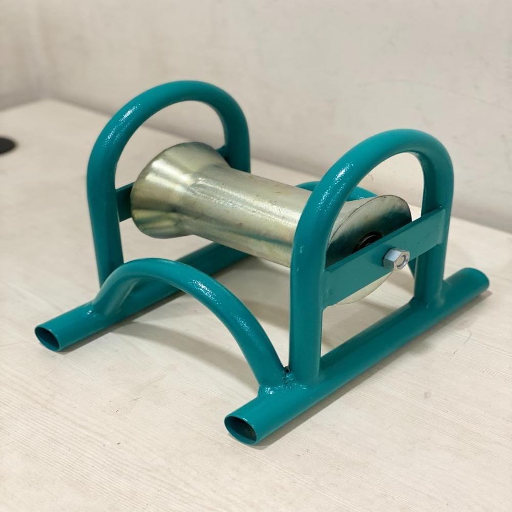 Cable Roller With Ground Plate - Belt Width: Na Meter (M)