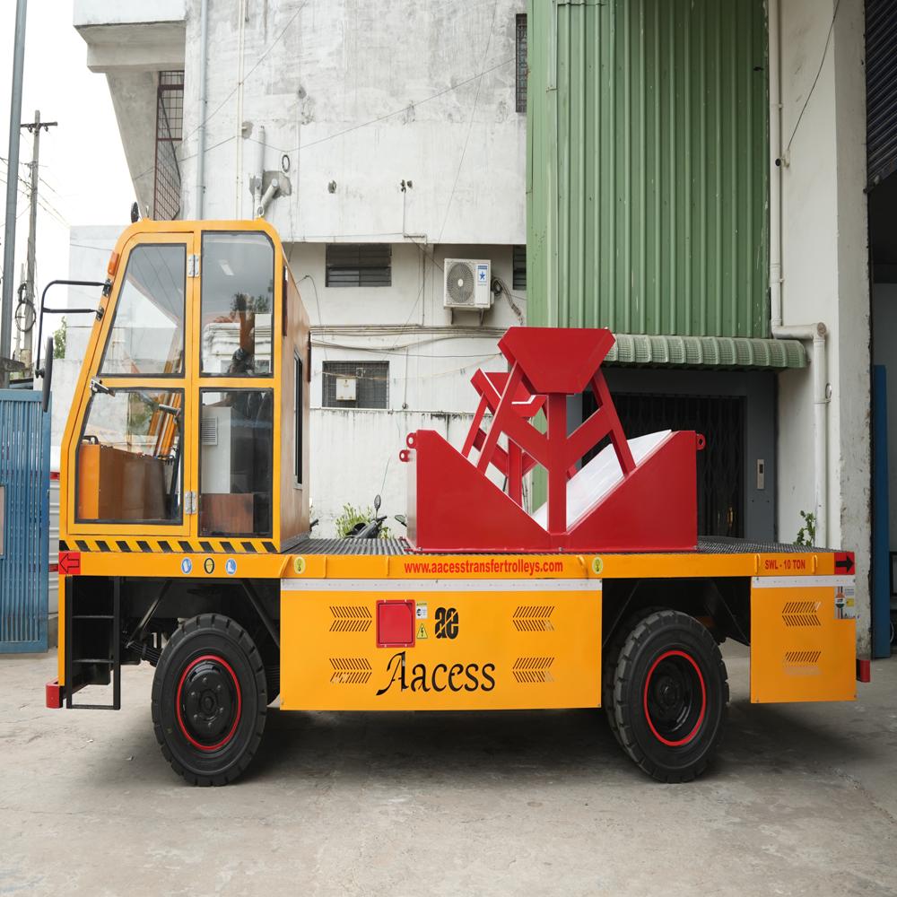 4 Ton Battery Operated Four Wheeler Platform Truck